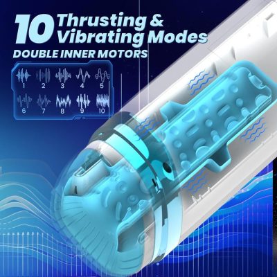 Dubai sex toy masturbator- Fully automatic masturbator rotate suck extend connect mobile phone