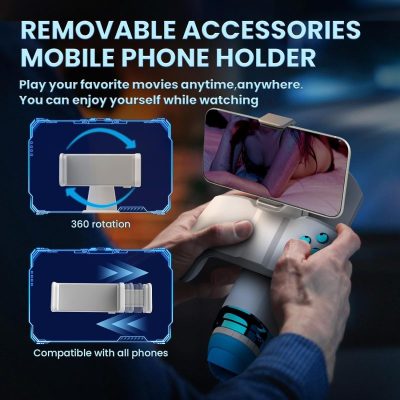 Dubai sex toy masturbator- Fully automatic masturbator rotate suck extend connect mobile phone