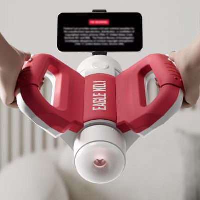 Dubai male masturbator- Fully automatic masturbator rotate suck extend connect mobile phone