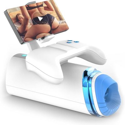 Dubai sex toy masturbator- Fully automatic masturbator rotate suck extend connect mobile phone