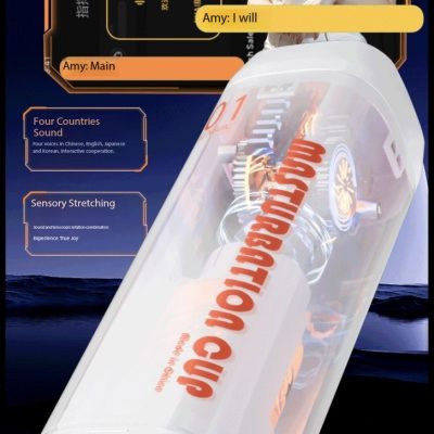 Dubai sex toy masturbator - Fully automatic masturbator telescopic rotating sounding function