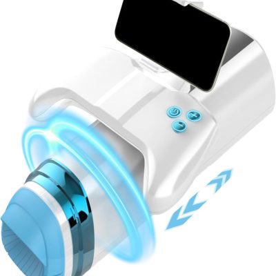Dubai sex toy masturbator- Fully automatic masturbator rotate suck extend connect mobile phone
