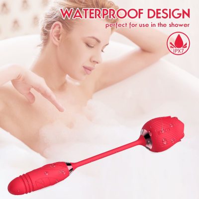 Dubai sex toy Rose - Female Vibrating Rose Sucking Sex Toy Women