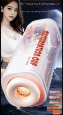 Dubai sex toy masturbator - Fully automatic masturbator telescopic rotating sounding function