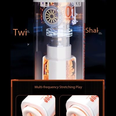 Dubai sex toy masturbator - Fully automatic masturbator telescopic rotating sounding function